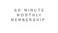 60 Minute Platinum Membership